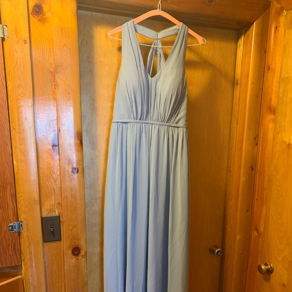 Azazie Dresses & Skirts - Brand new - Steel Blue- Azazie bridesmaid dress